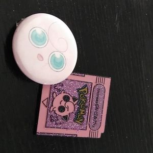 Pokemon Jigglypuff pins 2 pack